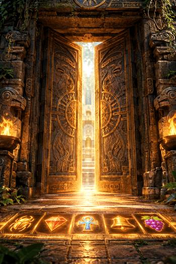 Tampilan permainan Gates of Olympus